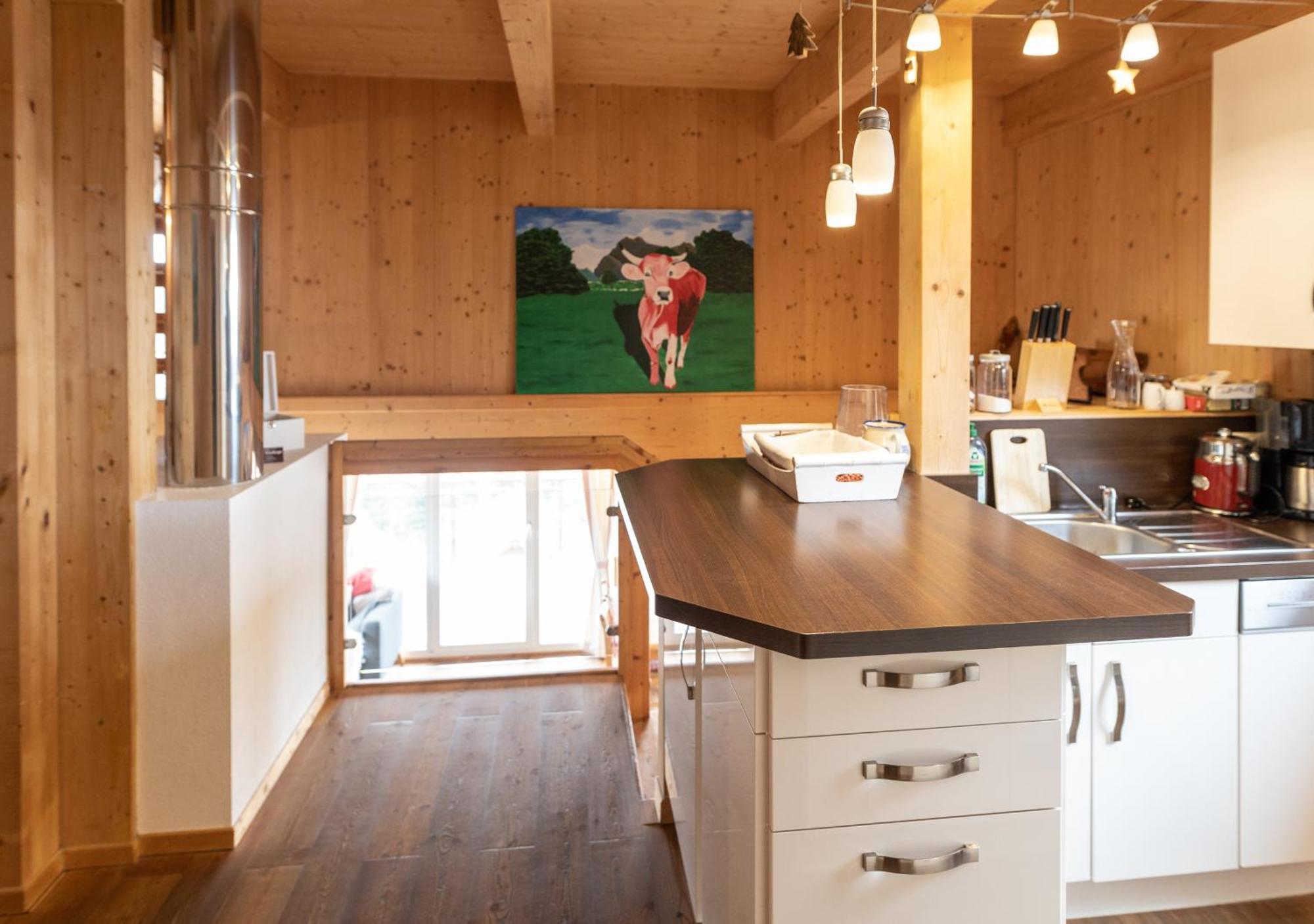 1A Chalet "Wolke" Wandern, Grillen, Wellness Im Traumhaus Wolfsberg Luaran gambar