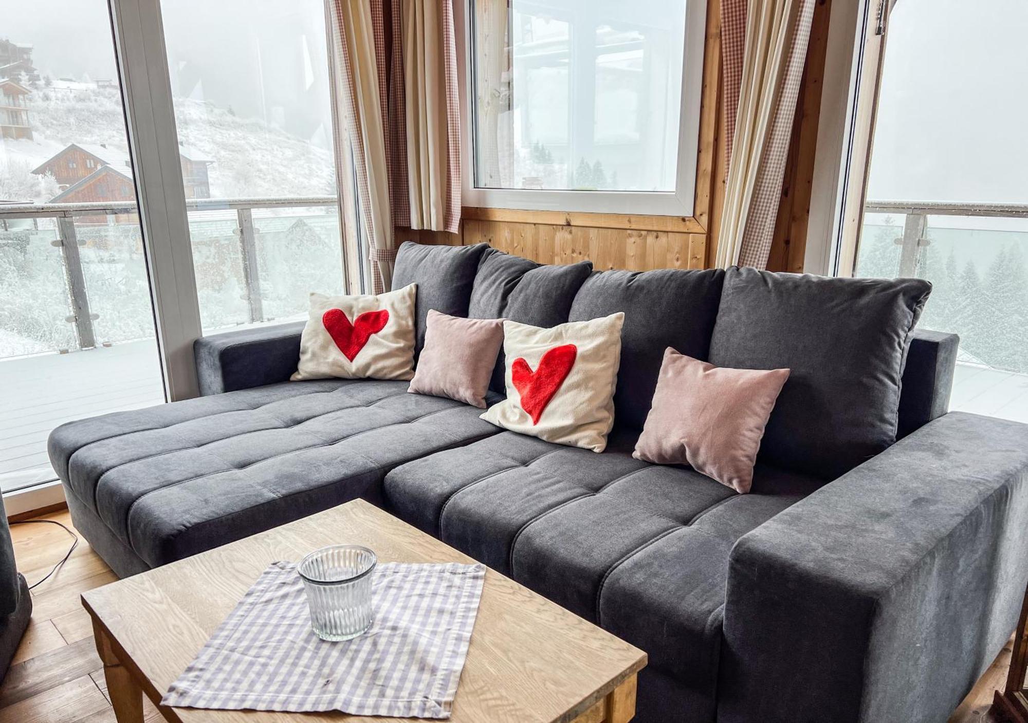 1A Chalet "Wolke" Wandern, Grillen, Wellness Im Traumhaus Wolfsberg Luaran gambar