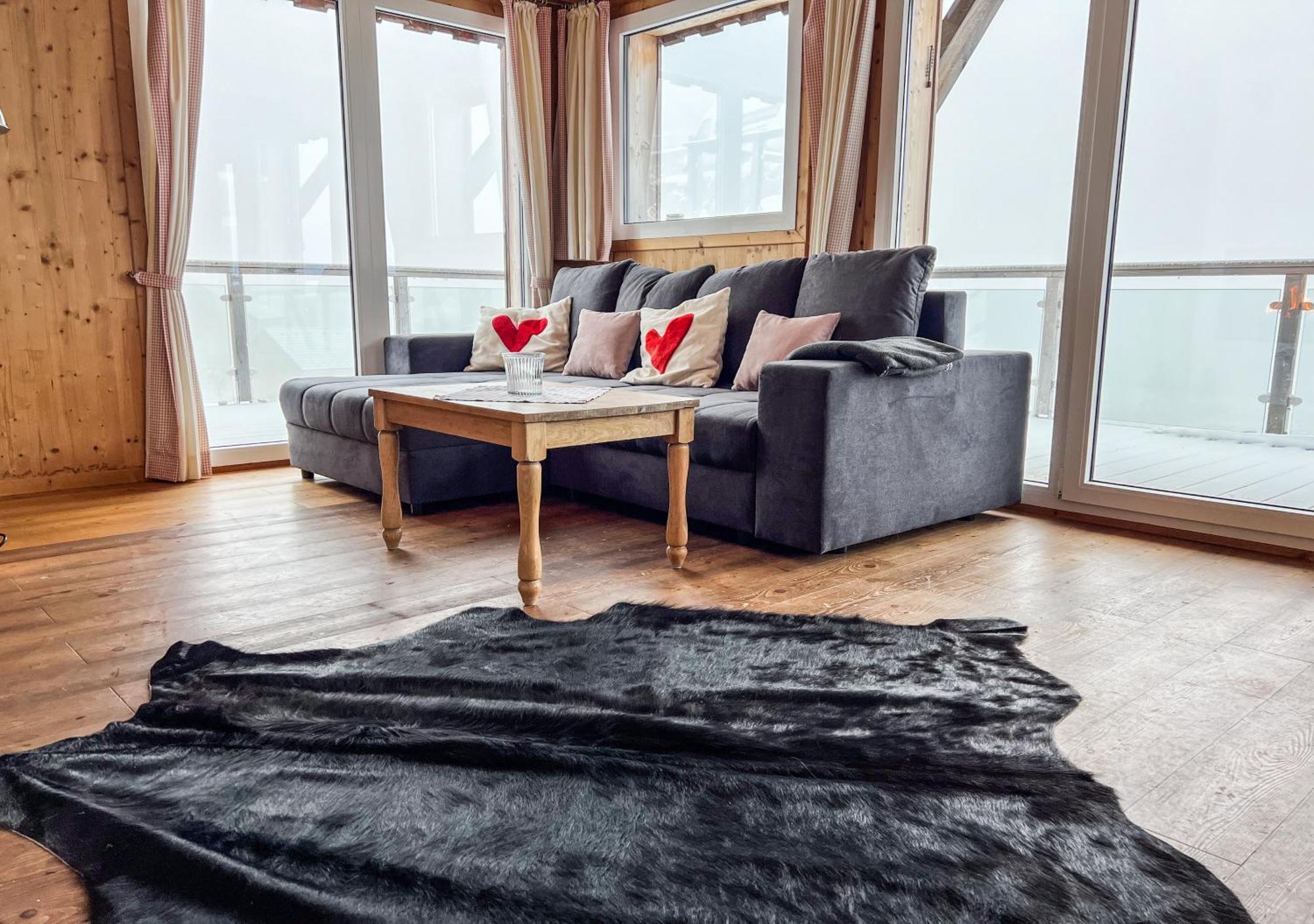 1A Chalet "Wolke" Wandern, Grillen, Wellness Im Traumhaus Wolfsberg Luaran gambar