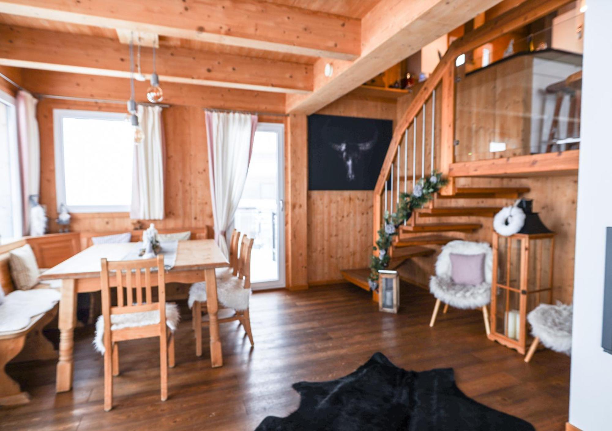 1A Chalet "Wolke" Wandern, Grillen, Wellness Im Traumhaus Wolfsberg Luaran gambar